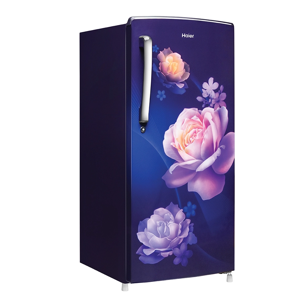 Haier 185L 2 Star Direct Cool Single Door Refrigerator with Toughened Glass Shelf - HRD-2062CMN-N